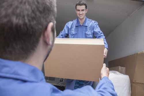 Professional removals team handling a move in Elephant and Castle