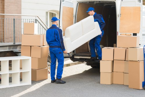 Same-day man and van collection and delivery service in Elephant and Castle