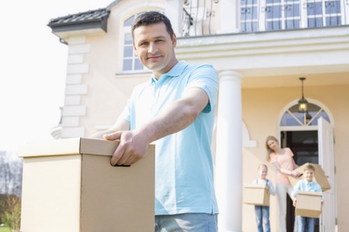 Professional movers handling commercial relocation logistics in Elephant and Castle