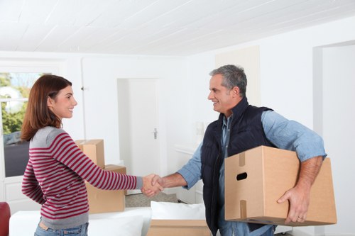 User managing privacy controls for a removals website