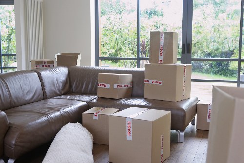 Move planning and packing for a removal van in London